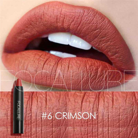 Focallure Matte Lip Crayon - 06 Crimson