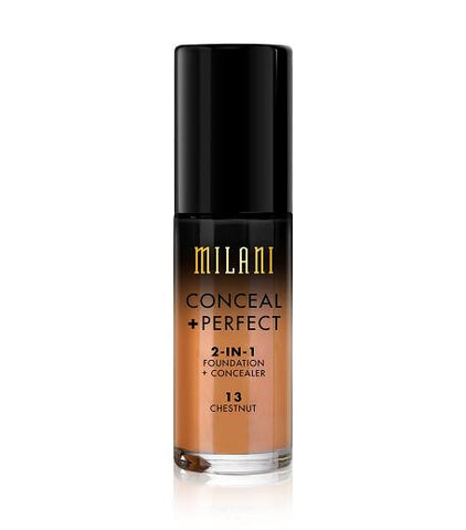 Milani Conceal+Perfect 2-in-1 Foundation+Concealer 13 Chesnut
