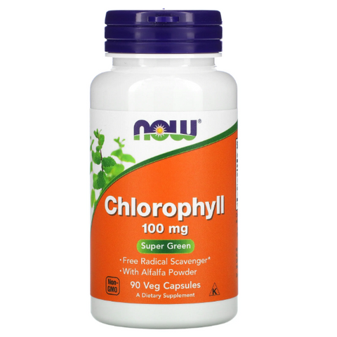 Now Foods Chlorophyll 100 mg 90 Veg Capsules